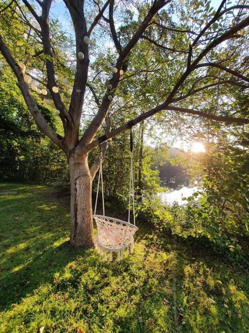 Ferienhaus Blauer See Mit Optionalem Hot-Tub Bockhorn  Exterior foto