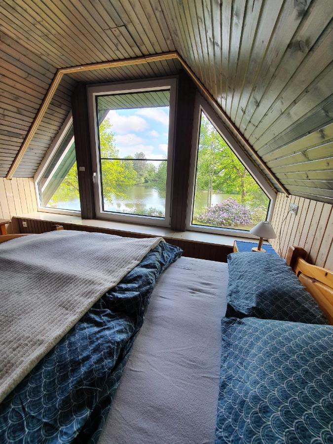 Ferienhaus Blauer See Mit Optionalem Hot-Tub Bockhorn  Exterior foto