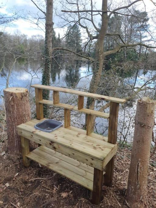 Ferienhaus Blauer See Mit Optionalem Hot-Tub Bockhorn  Exterior foto