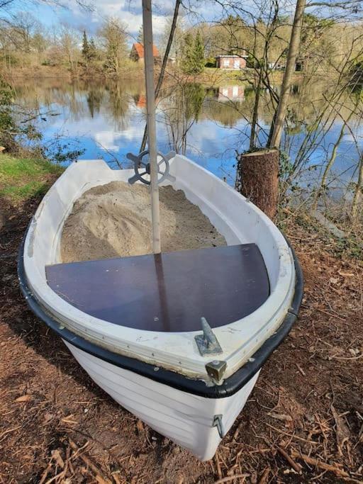 Ferienhaus Blauer See Mit Optionalem Hot-Tub Bockhorn  Exterior foto